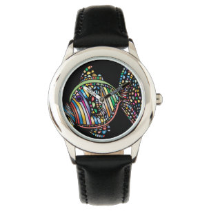 Pulsera Reloj de Pez Colorido