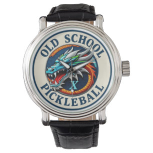 Pulsera Reloj de Pickleball Old School