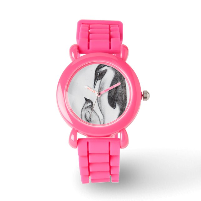 Pulsera reloj de pingüino (Anverso)