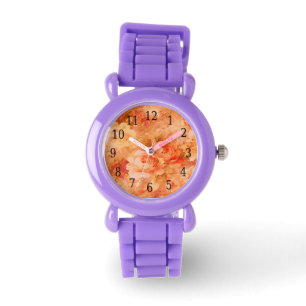 Pulsera Reloj de pintura de flores