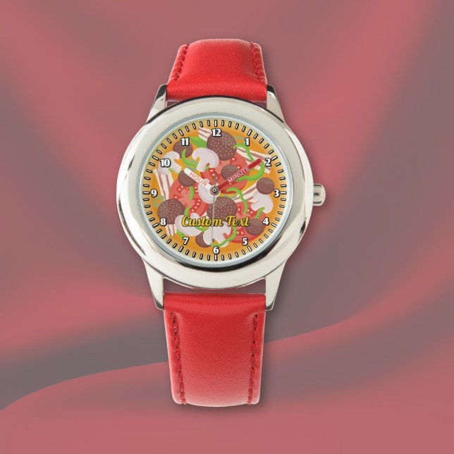 Pulsera Reloj de pizza (Subido por el creador)