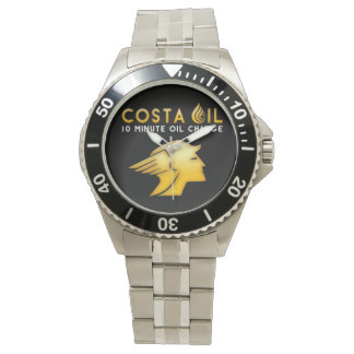 Pulsera Reloj de plata de aceite de Costa Rica