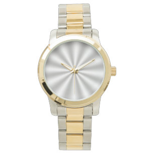 Pulsera Reloj de plata de Starburst