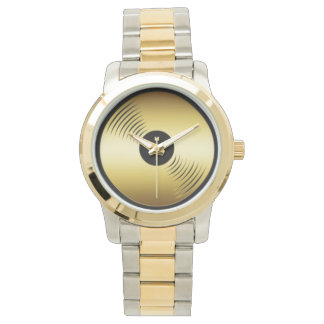 Pulsera Reloj de registro de oro