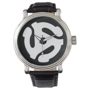 Pulsera reloj de registro del adaptador de 45 RPM