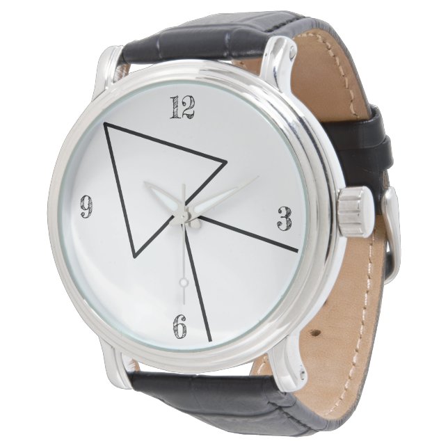 Pulsera Reloj de reloj de pared acrílico (Angular)