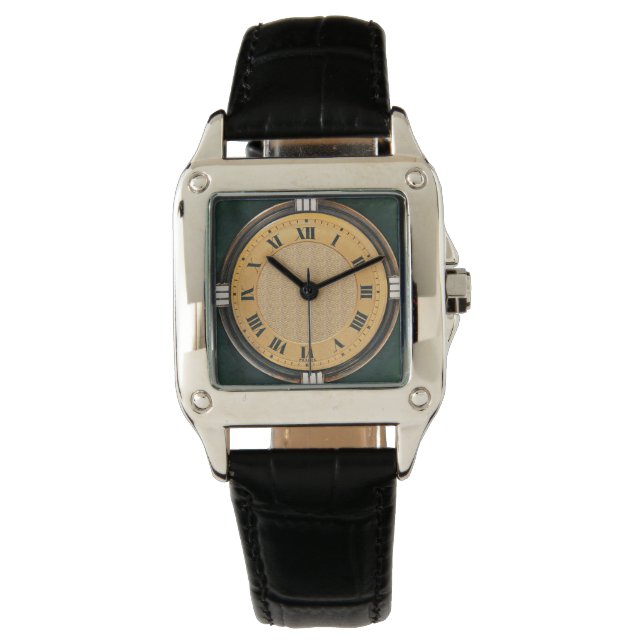 Pulsera Reloj de reloj de pared de diseño de Deco (Anverso)