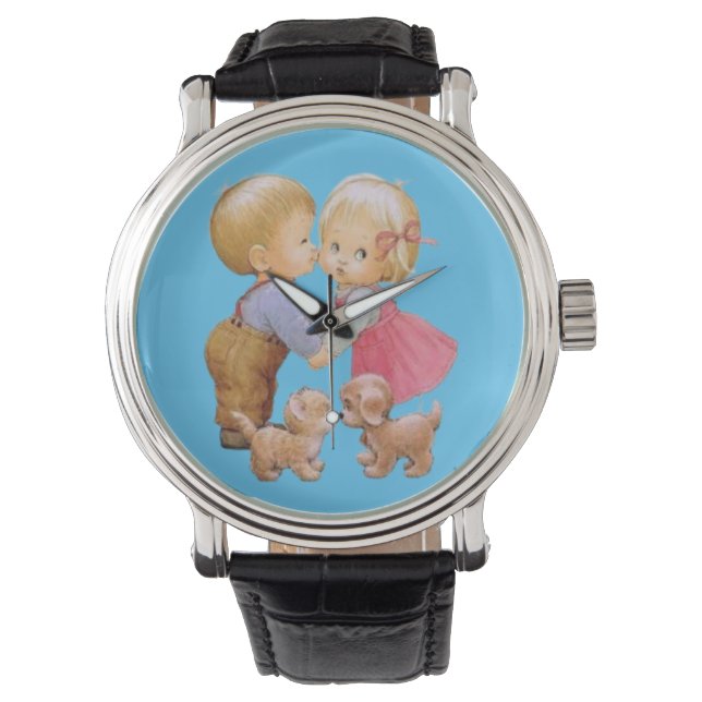 Pulsera Reloj de reloj redondo (Anverso)