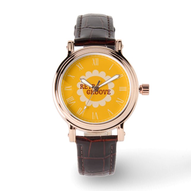 Pulsera Reloj de ritmo retro (Anverso)