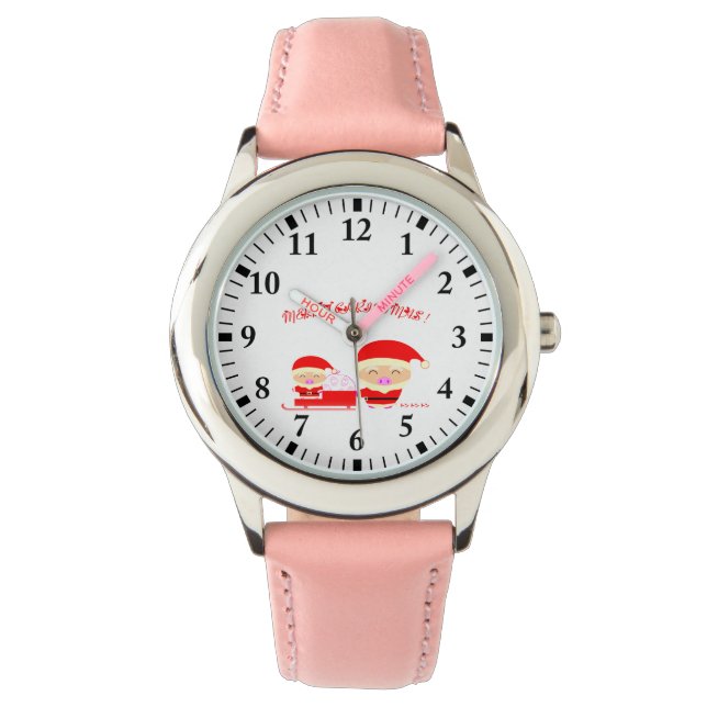 Pulsera Reloj de Santa Claus (Anverso)