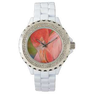 Pulsera Reloj de señoras rosado Preening elegante del
