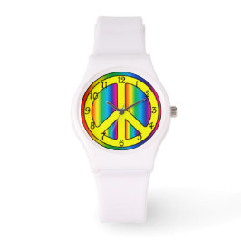 Pulsera Reloj de signos de paz