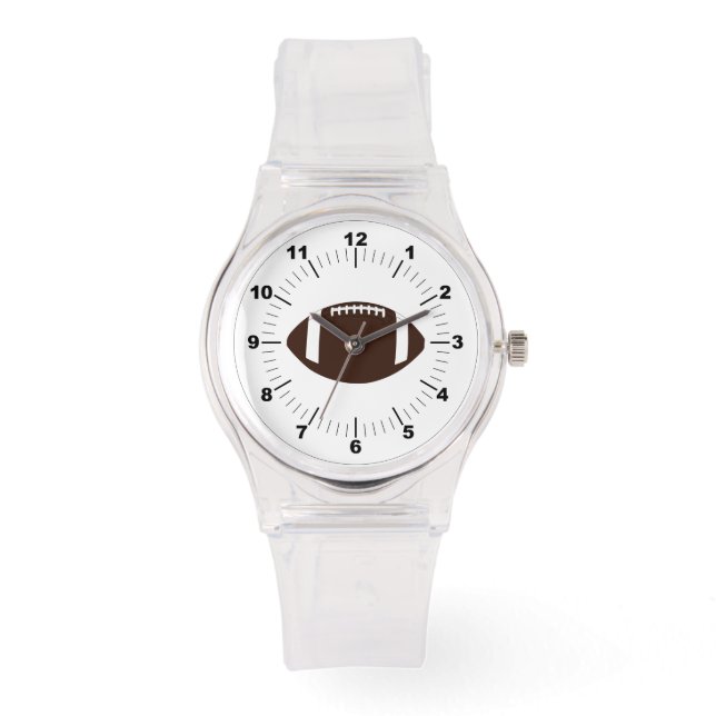 Pulsera Reloj de silicio rosado deportivo femenino (Anverso)