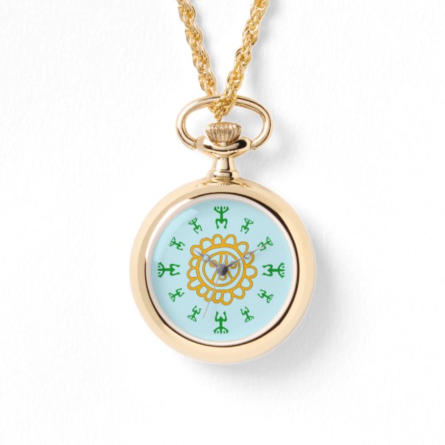 Pulsera Reloj de sol Boricua Coqui (Anverso)