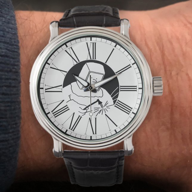 Pulsera Reloj de soldador o herrero (Subido por el creador)
