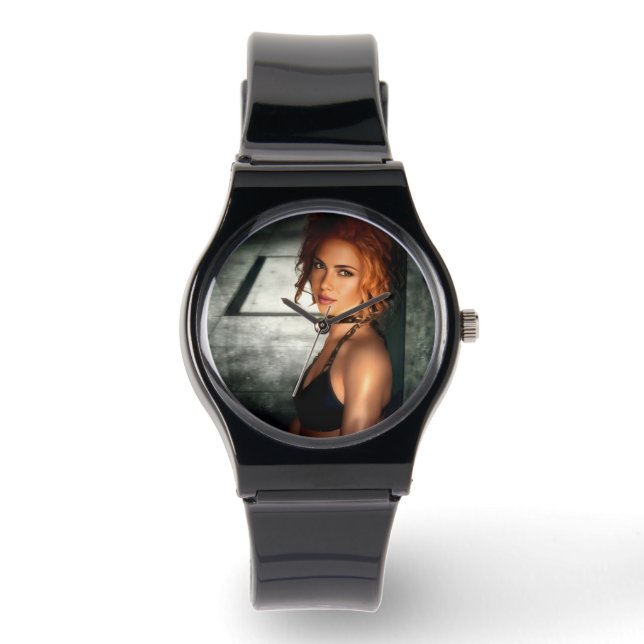 Pulsera reloj de sombras claras (Anverso)
