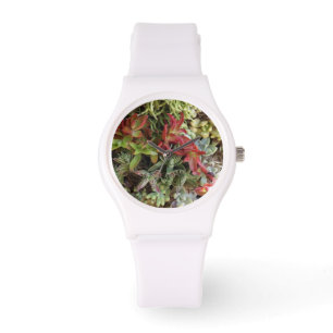 Pulsera Reloj de suculentos