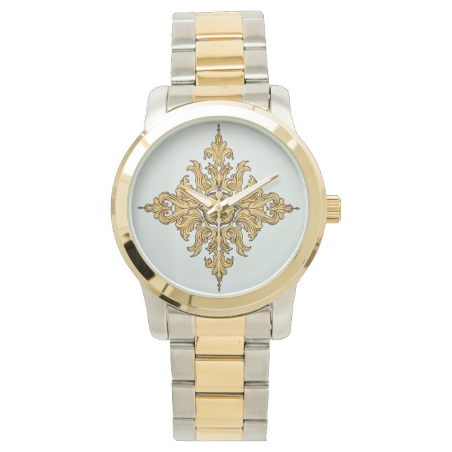 Pulsera reloj de un emblema imperial oriental (Anverso)