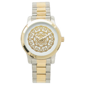 Pulsera reloj de un emblema imperial oriental