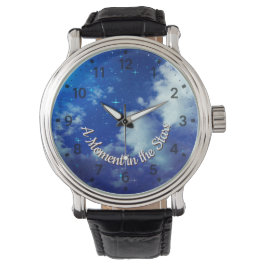 Pulsera Reloj de un momento en las estrellas | Cielo noctu