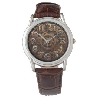 Pulsera Reloj de vapor (cobre)