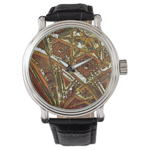 Pulsera Reloj de vidrio de corte
