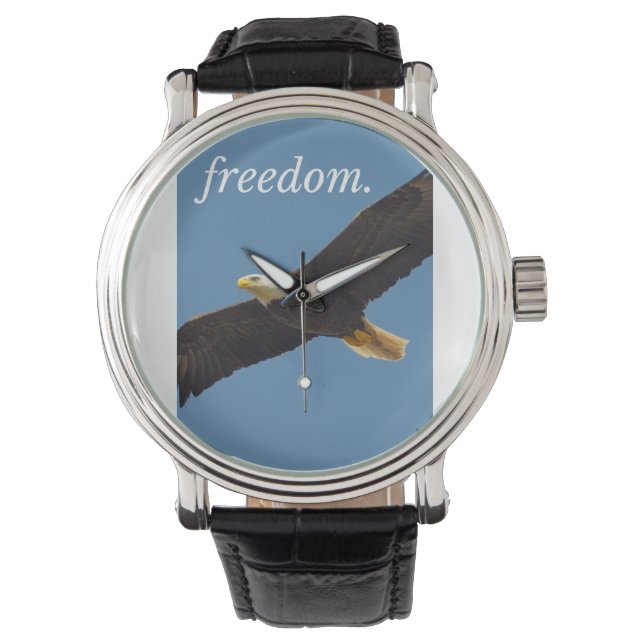 Pulsera Reloj de vigilancia libertad  (Anverso)
