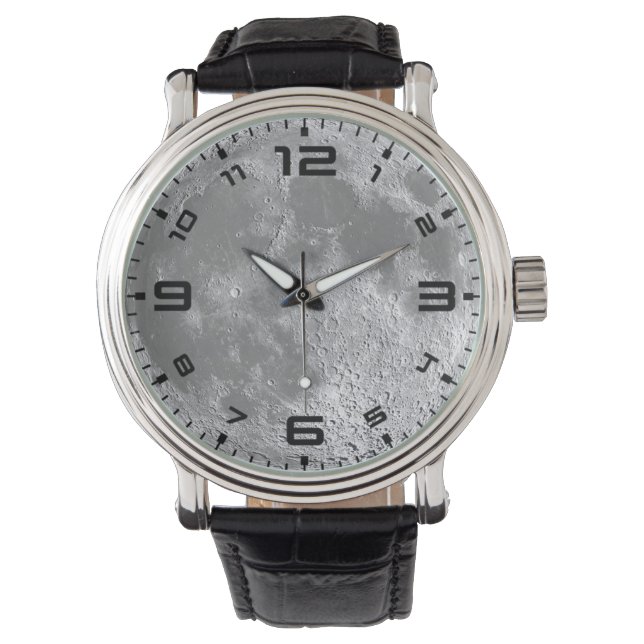 Pulsera Reloj de visualización de la luna (Anverso)