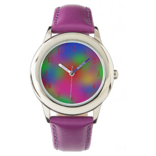 Pulsera Reloj del arco iris de los niños