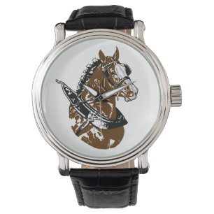 Pulsera Reloj del caballo de proyecto de Clydesdale