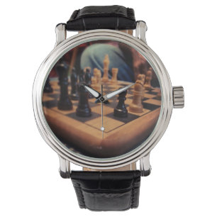 Pulsera Reloj del club de ajedrez