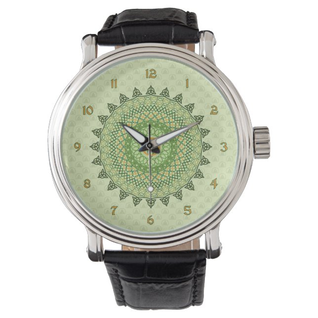 Pulsera Reloj del Día de San Patricio Celta (Anverso)