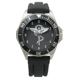 Pulsera Reloj del emblema de la quiropráctica