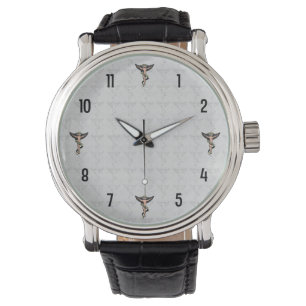 Pulsera Reloj del emblema de la quiropráctica