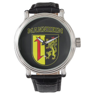 Pulsera Reloj del escudo de Mannheim