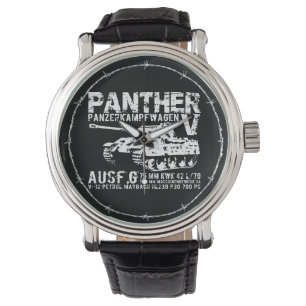 Pulsera Reloj del eWatch del tanque de la pantera