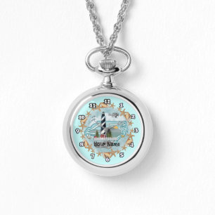 Pulsera Reloj del faro de Carolina del Norte