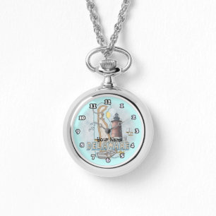 Pulsera Reloj del faro de Delaware