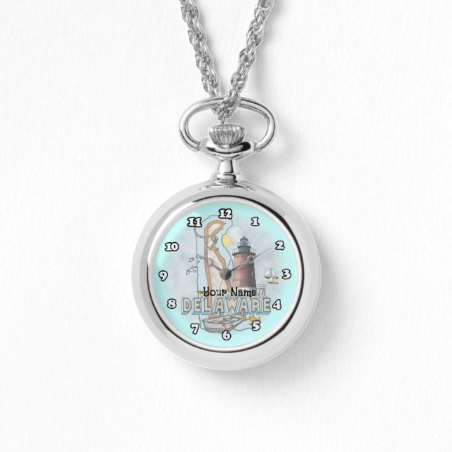 Pulsera Reloj del faro de Delaware (Anverso)