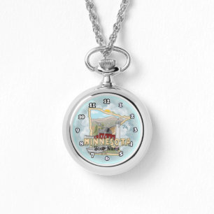 Pulsera Reloj del faro de Minnesota