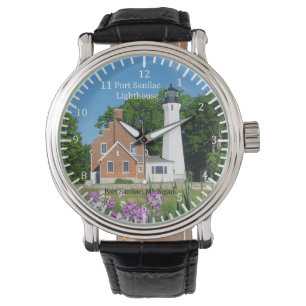 Pulsera Reloj del faro de Port Sanilac
