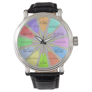 Pulsera Reloj del fractal de Newton Raphson