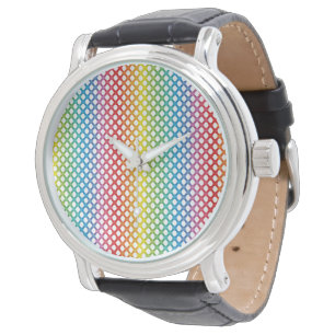 Pulsera Reloj del orgullo del arco iris de la ayuda LGBT