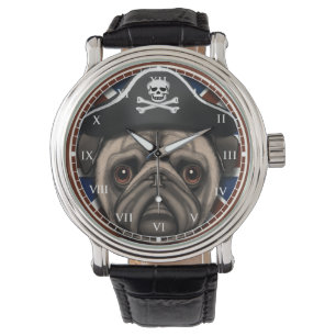 Pulsera Reloj del pirata de Pug