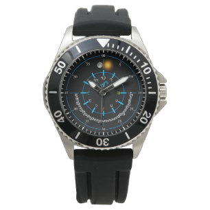 Pulsera Reloj del Punjabi de Gurumukhi para los hombres