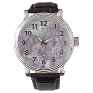 Pulsera Reloj del soñador del perrito del Coonhound de