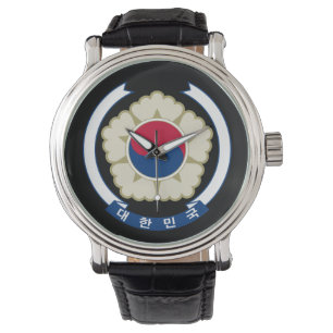 Pulsera Reloj DEL SUR del escudo de KOREA*