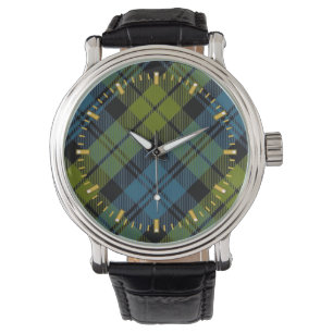Pulsera Reloj del tartán de Campbell