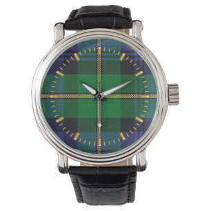 Pulsera Reloj del tartán del clan de Gordon