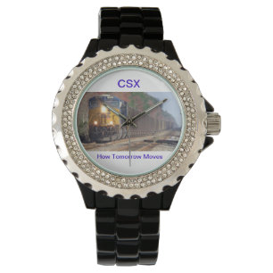 Pulsera Reloj del tren del carbón de CSX